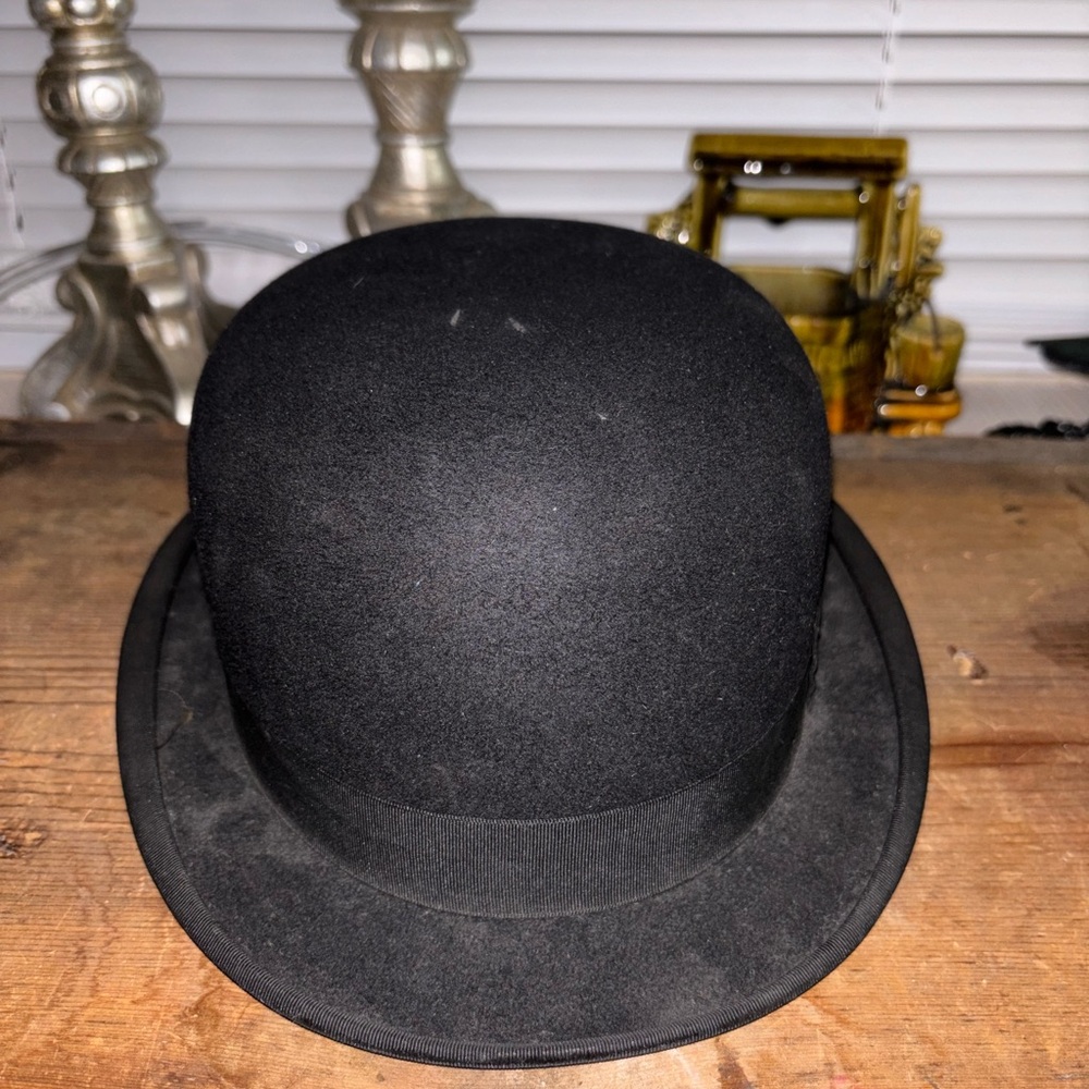 Authentic Stetson Bowler hat 7 1/4      267284 - Picture 3 of 15